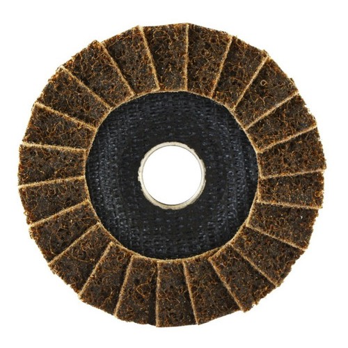 Disco Flap De Manta Abrasiva 115mm Grosso Bear Tex P/ Lixadeiras e esmerilhadeiras · foto 2