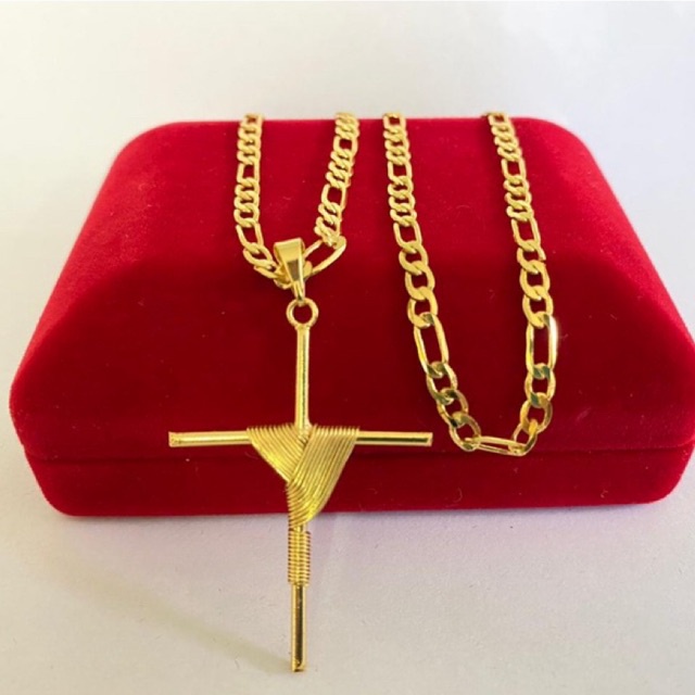 Corrente Cordão 3x1 de 3 mm/70 cm (moeda antiga banhada a OURO 18k) em Oferta na Shopee