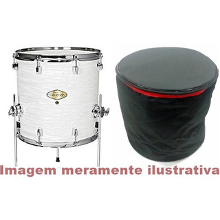 Capa Bag Para Surdo De Bateria 16 X 45 Acolchoado