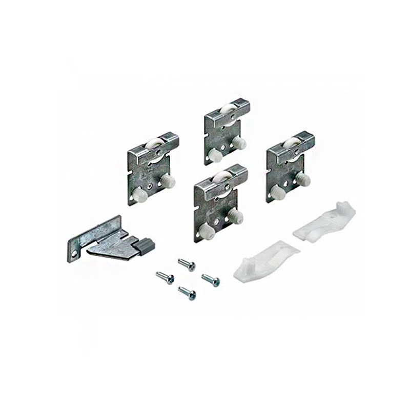 Sistema De Portas De Correr Tl 27 (40 Kg) Hettich 2 Portas