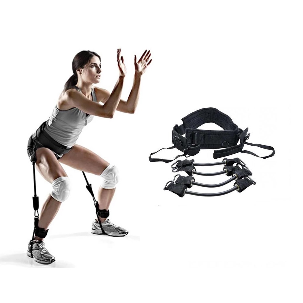 Elástico Esportes Jump Trainer para Salto Vertical Impulsão Treino para Membros Inferiores