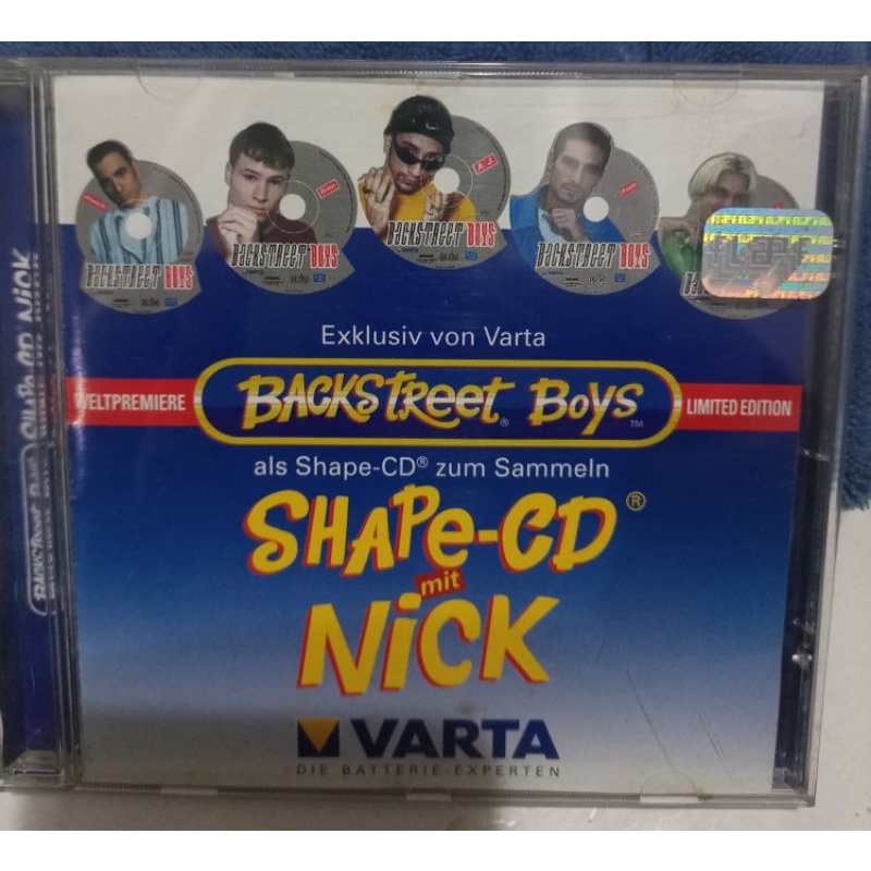 Backstreet Boys Shape- CD Nick (importado Alemanha) | Shopee Brasil