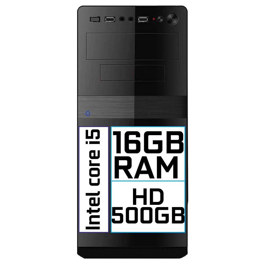 PC Computador CPU Intel Core i5 16GB HD 500GB EasyPC | Shopee Brasil