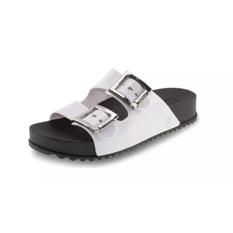 Sandalia Papete feminina Slide Zaxy Partner III Sola tratorada com fivela reguladora original envio imediato
