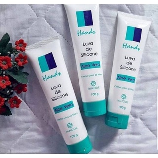 Creme para as mãos Luva de Silicone Creme Para as Mãos Hands Hinode Original