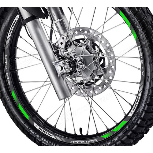 Friso Adesivo Refletivo D6 Roda Moto Yamaha Xtz 125