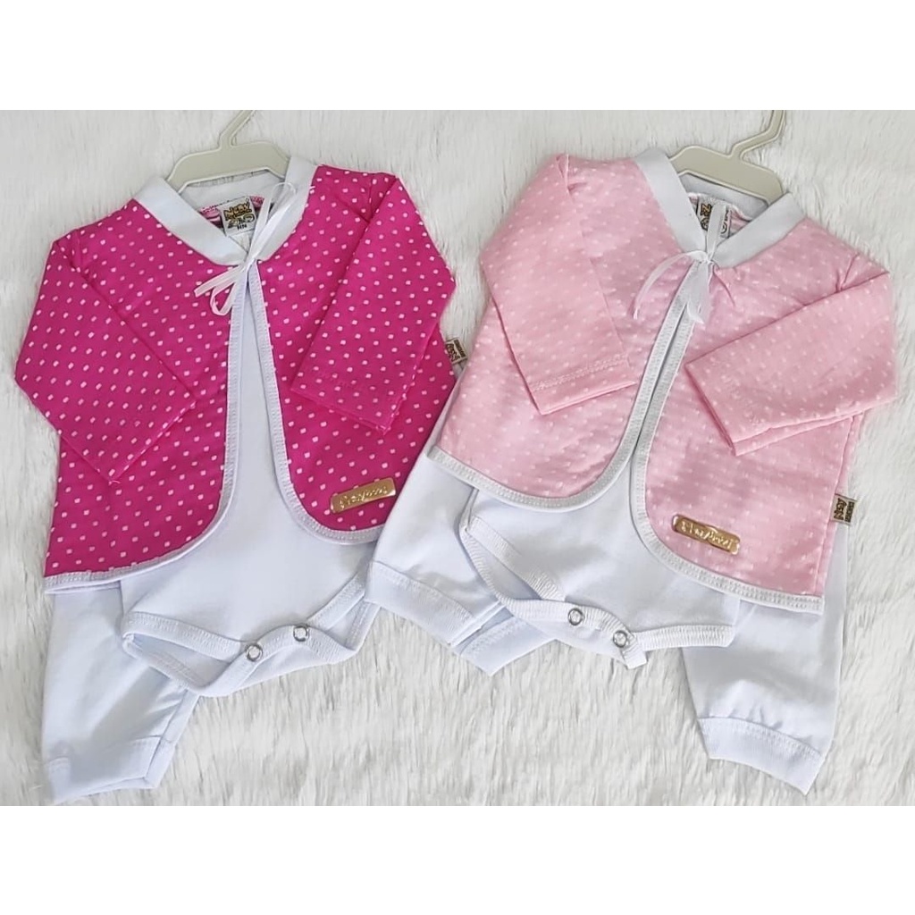 Roupinha De Bebê Conjunto Pagão Roupa Para Menina E Menino Linha Premium Conjunto De Pagão