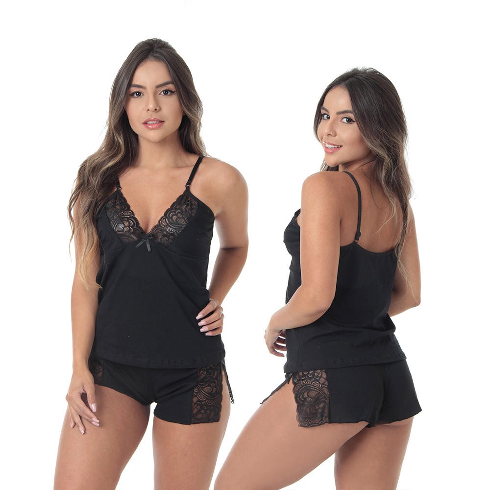 Baby Doll Algodão Renda Mais Bonita - Women Clothes