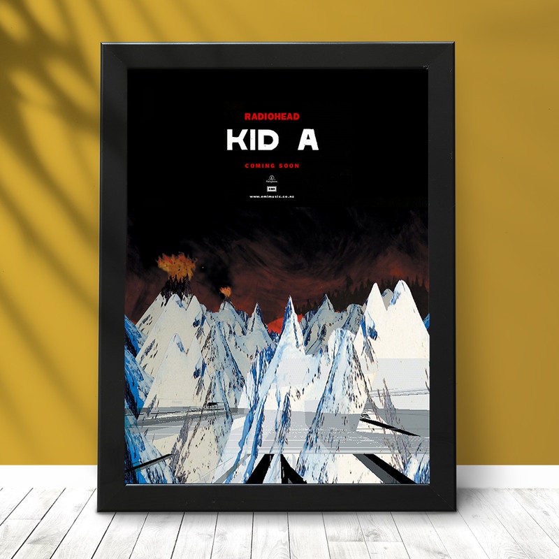 Quadro Poster Banda Britânica Radiohead