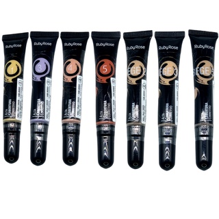 Corretivo Alta Cobertura Ruby Rose Cores Bege e Cores Coloridas HB8091