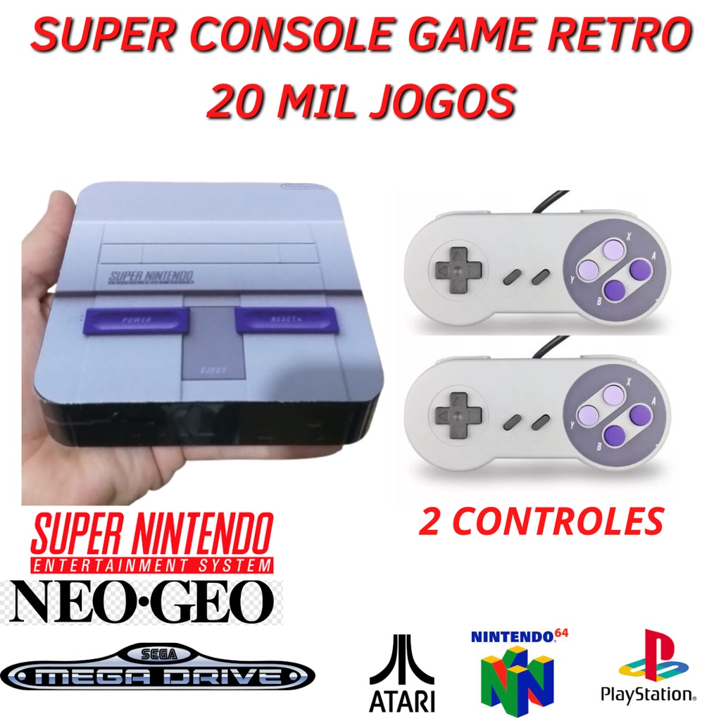 Super Nintendo em 20 jogos