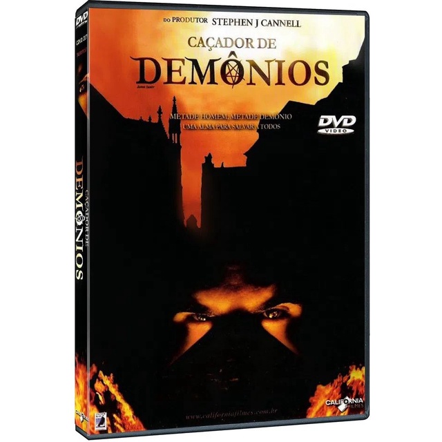 DVD Caçador de Demônios - ORIGINAL Califórnia Filmes - Scott Ziehl - Ação / Terror - Novo Lacrado