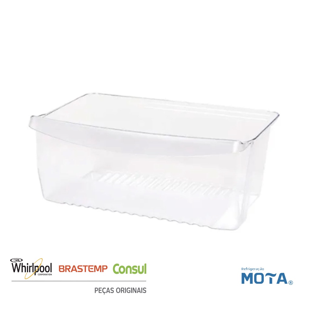 Gaveta Legumes Geladeira Consul CRA30 CRC30  W10212150 Original (SERVE APENAS EM GELADEIRA CONSUL) em Oferta na Shopee