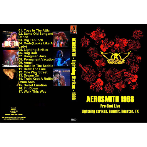 Aerosmith - Permanent Rock  Live In Houston 1988