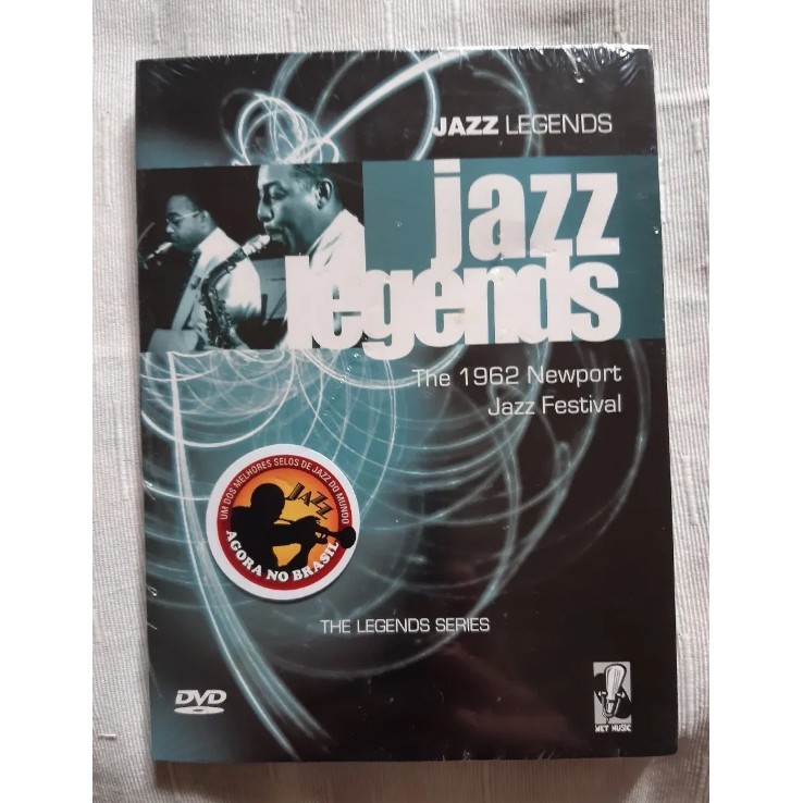 DVD Jazz Legends - The 1962 Newport Jazz Festival - Lacrado