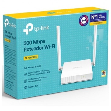 Roteador TP-LINK TL-WR829N 2 Antenas 300 Mbps