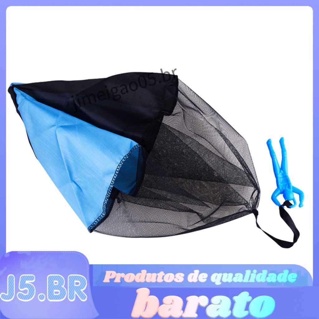 Hand Throwing Mini Soldier Parachute Funny Toy Kid Outdoor Game Educational Toy Fly Parachute Sport For Children Toy Shopee Brasil