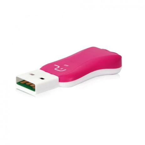 Pen drive USB MULTILASER titan 8GB rosa
