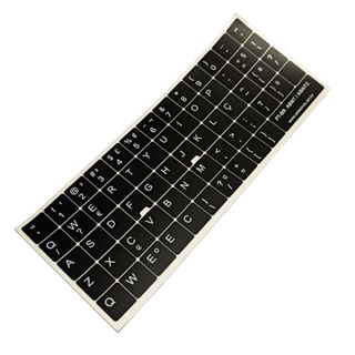 Envio imediato – Adesivos 14mm opacos para teclado Português BR Etiquetas ABNT2 para Notebook Pc Mac em Oferta na Shopee