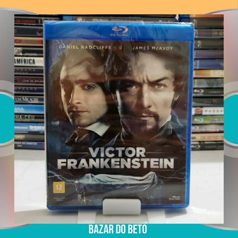 Bluray Filme Victor Frankenstein (Lacrado)(LEIA A DESCRIÇÃO) Fantasia, AventuraDireção: Paul McGuiganElenco: Daniel Radcliffe, James McAvoy, Jessica Brown Findlay