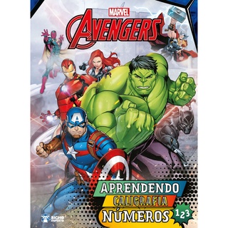 Aprendendo Caligrafia Marvel - Números