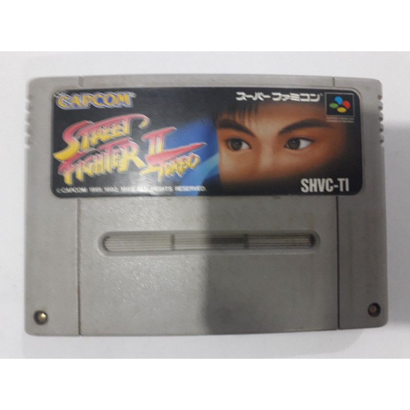 Fita Street Fighter 2 Turbo - Nintendo Super Famicom