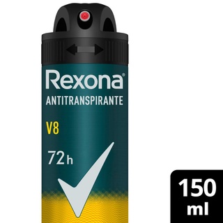 Desodorante Antitranspirante Aerosol Men Rexona V8 150 ml