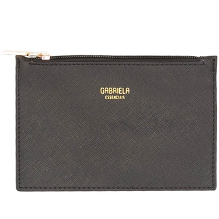 Bolsa Shopping Bag Grande Gabriela Essenciais Niqueleira Preto