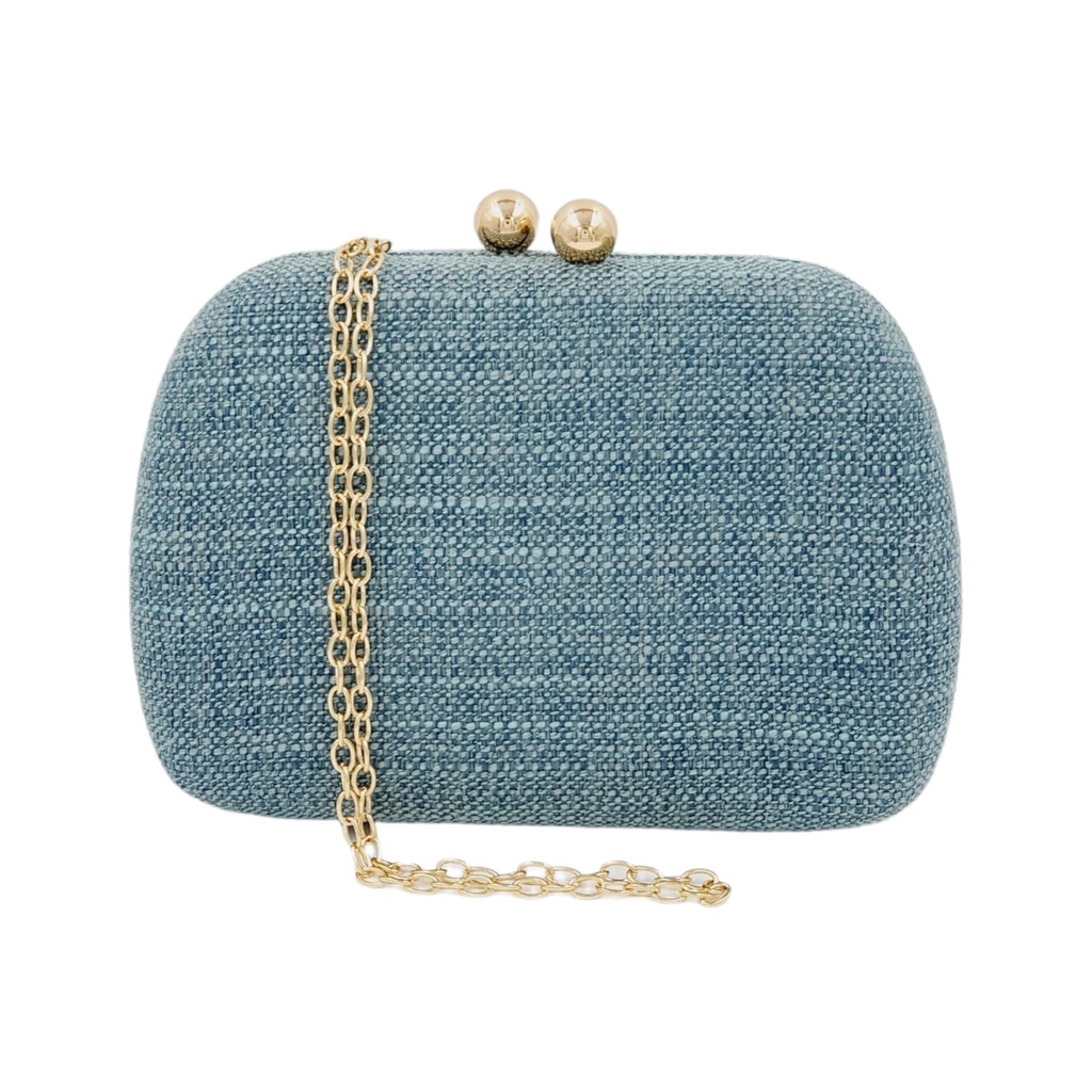 Bolsa De Festa Clutch De Tecido Linho Colorido Cores Moda Feminina Madrinha Casamento Premium Alça