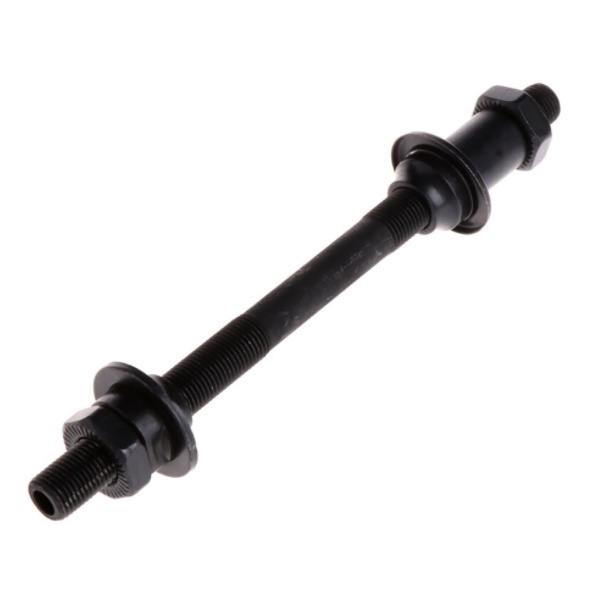 Eixo Traseiro Furado 145mm Preto Para Bicicleta C/ Blocagem em Oferta na Shopee