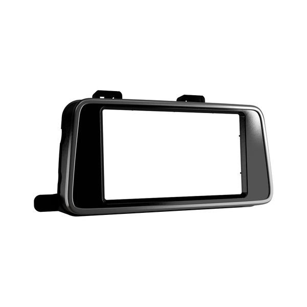 Moldura 2 Din Nissan Versa 2021 - Black Piano em Oferta na Shopee