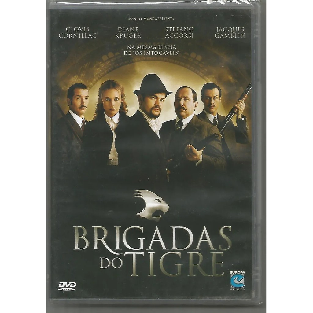 Dvd Brigadas Do Tigre - França - Lacrado -clovis cornillac