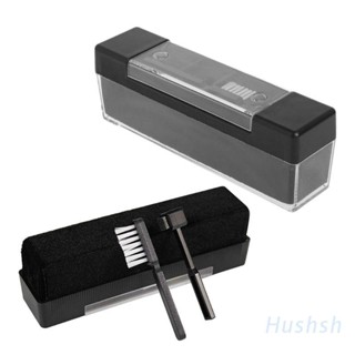 1 Conjunto Removedor Veludo Fibra Carbono Anti @ @ Estático Limpa Escova Removedor Limpeza Para Phonograph Turntable Diskos Vinil Limpeza Ferramentas em Oferta na Shopee