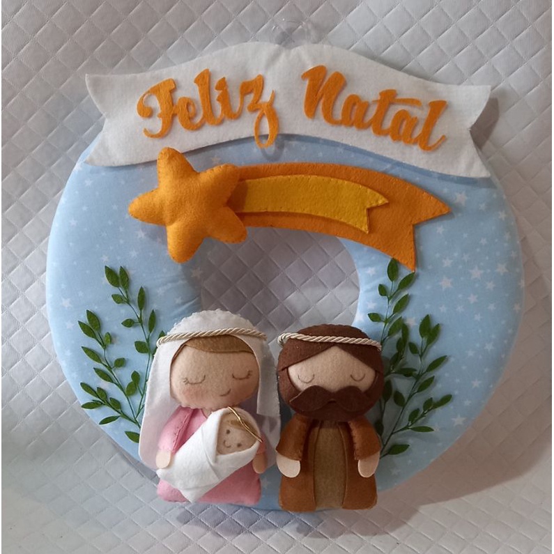 Guirlanda de Natal Sagrada Família: Onde Comprar | BuscaProdutos