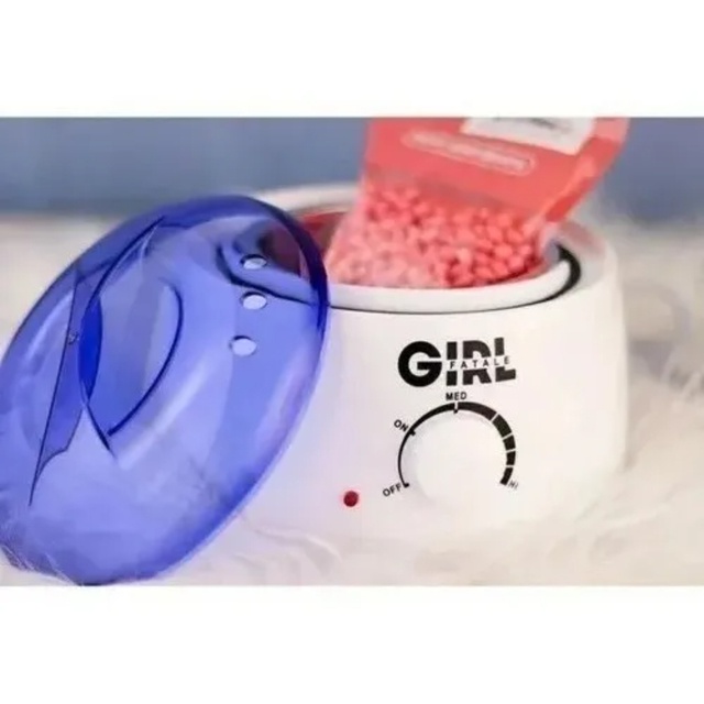 Panela Aquecedora De Cera Girl Fatale Para Depilcao Panela Eletrica Bivolt Profissional