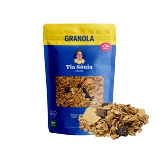 Granola Tia Sônia 200G Premium Tradicional com Castanha de Caju - ENVIO IMEDIATO em Oferta na Shopee