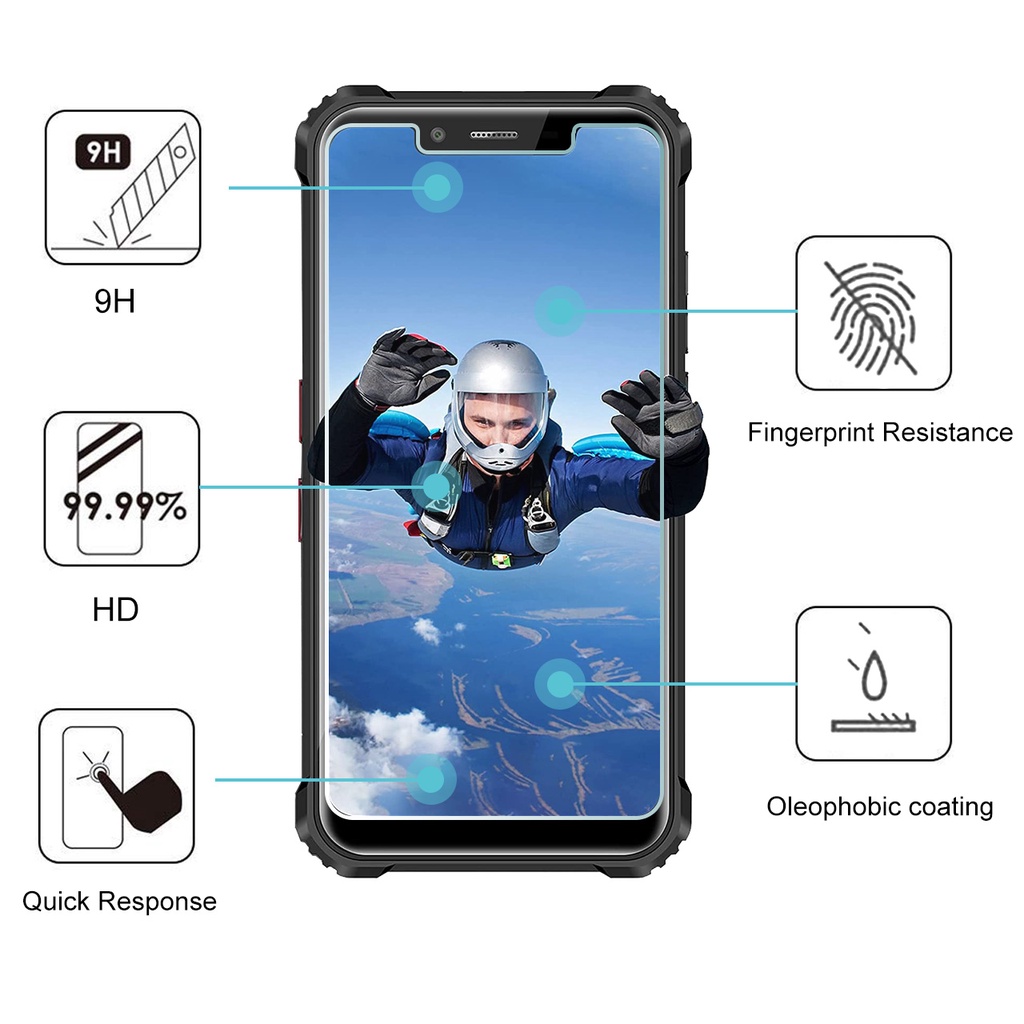 2 Pacotes] OUKITEL WP5 WP6 WP7 WP9 WP10 WP12 WP12 PRO WP13 WP13 WP15 WP17  Protetor De Tela Antiimpressão Digital | Shopee Brasil