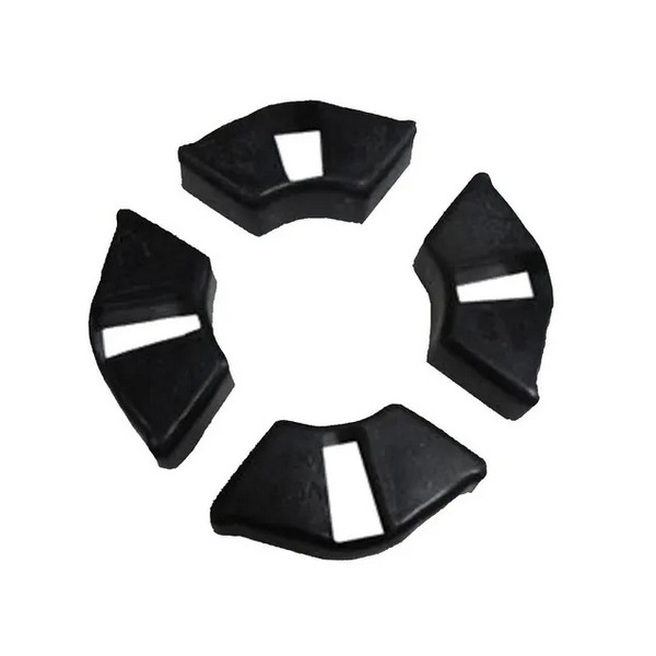 Kit 4 Peças Borracha do Cubo Traseiro Yamaha -Crypton/Factor 125/Fazer 150/Rd/Rdz/Rx/TT/Ybr 125 Max 125 / Hunter 125