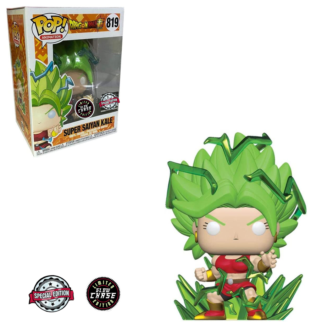 POP Super Saiyan Kale Chase Glow Dragon Ball Super Funko Shopee Brasil