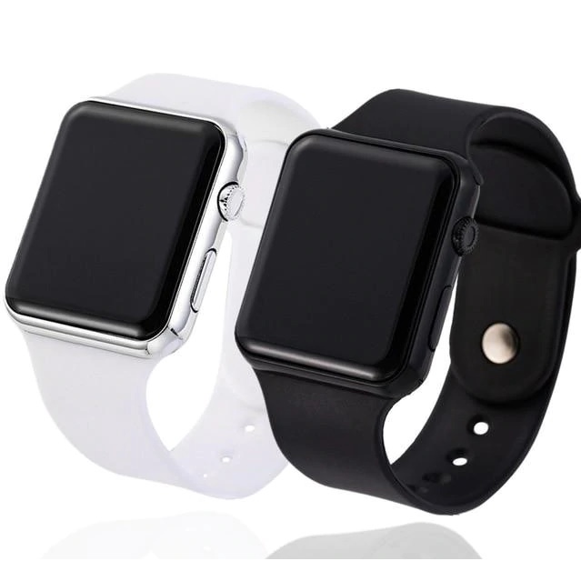 M4 Relógio de Pulso Digital moderno com LED , estilo ap watch, Unissex Esportivo Eletrônico Estudante 456 em Oferta na Shopee