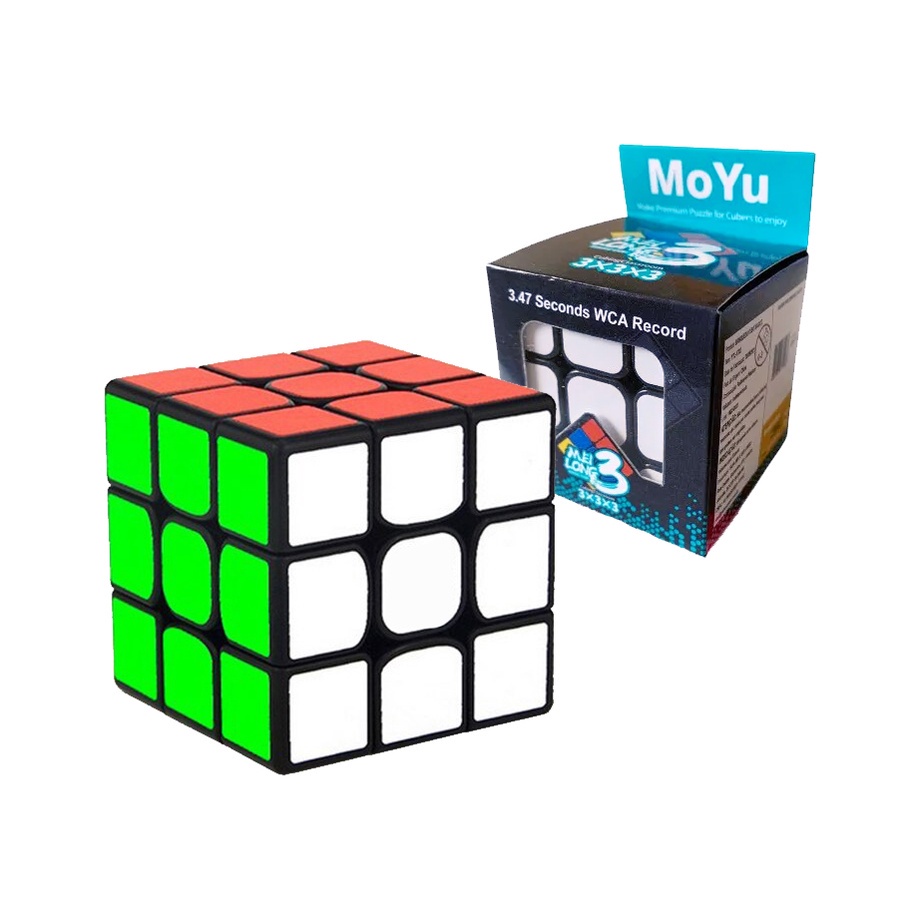 cubo mágico 3x3 Mo Yu colorido profissional | Shopee Brasil