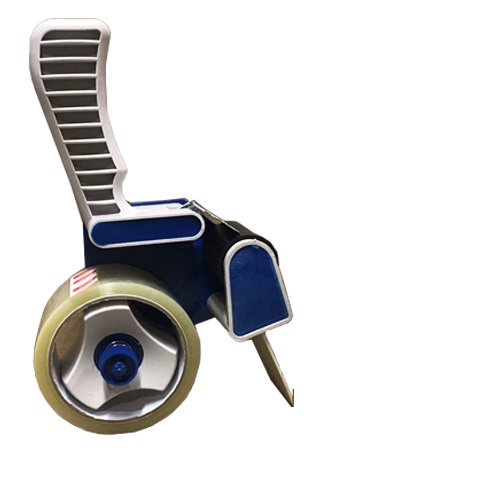 Suporte  Aplicador De Fita Adesiva Mais 3 Rolos De Fita Transparente 48 Mm X 40 Metros