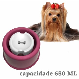 Bebedouro com Boia 650ml para Cães de Pelos Longos | Evita Focinho e Orelhas Molhadas em Oferta na Shopee