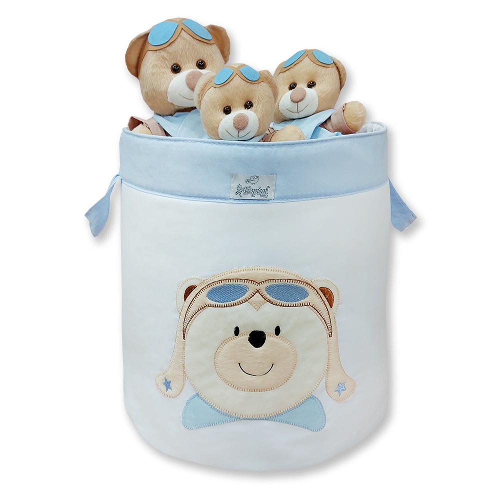 Organizador Roupa Brinquedo Redondo