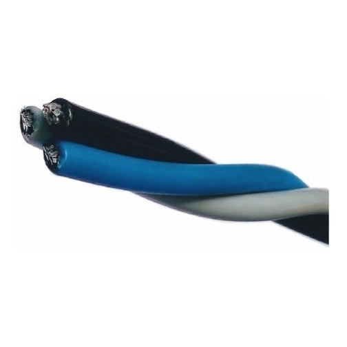 Cabo Triplex Alumínio 16mm 1kv Pt/cz/az Megamax - 100 Mts