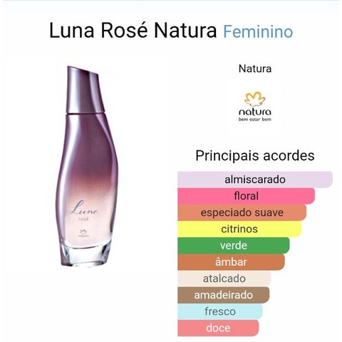 Perfume Natura Luna Rosé 75 ml | Shopee Brasil