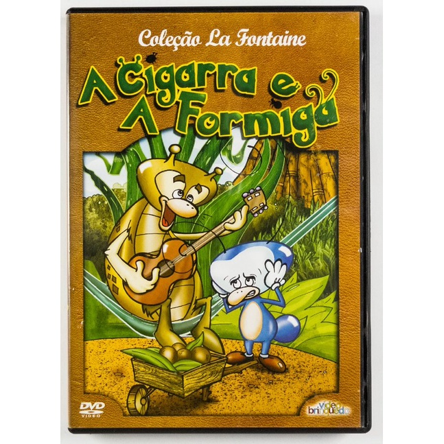 DVD A Cigarra e a Formiga