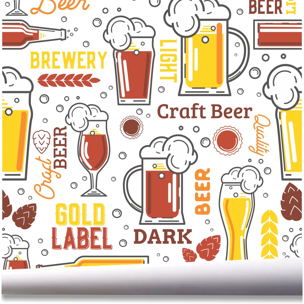 Papel De Parede Chopp Pub Cervejaria Cerveja Bebida Bar A660