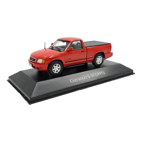 Miniatura Chevrolet S10 1995 Vermelho Inesquecíveis 1:43