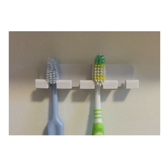 Suporte para Escova de Dentes de Parede